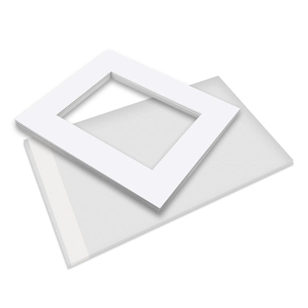 Bulk Mat Board Value Bundle - Ultimate White (10 Pack) from our Mat Boards collection by Profile Products (Australia) Pty Ltd