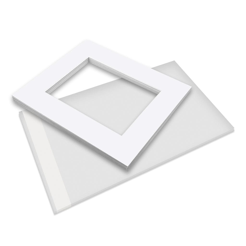 Bulk Mat Board Value Bundle - Ultimate White (10 Pack) from our Mat Boards collection by Profile Products (Australia) Pty Ltd