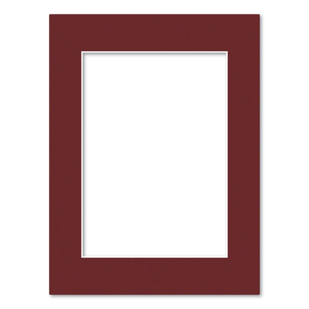 Burgundy Maroon Acid-Free Mat Board 12x16in (30.5x40.6cm) to suit A4 (21x30cm) image from our Mat Boards collection by Profile Products (Australia) Pty Ltd