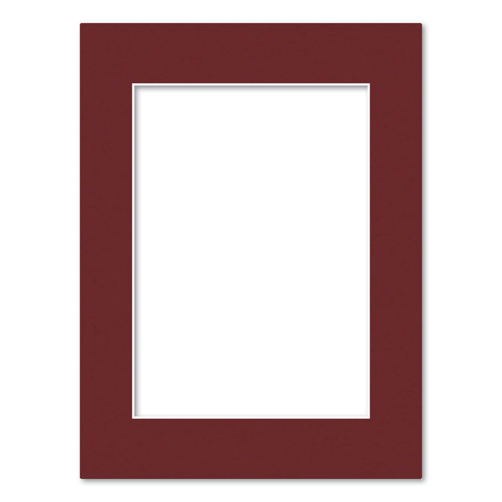 Burgundy Maroon Acid-Free Mat Board 12x16in (30.5x40.6cm) to suit A4 (21x30cm) image from our Mat Boards collection by Profile Products (Australia) Pty Ltd