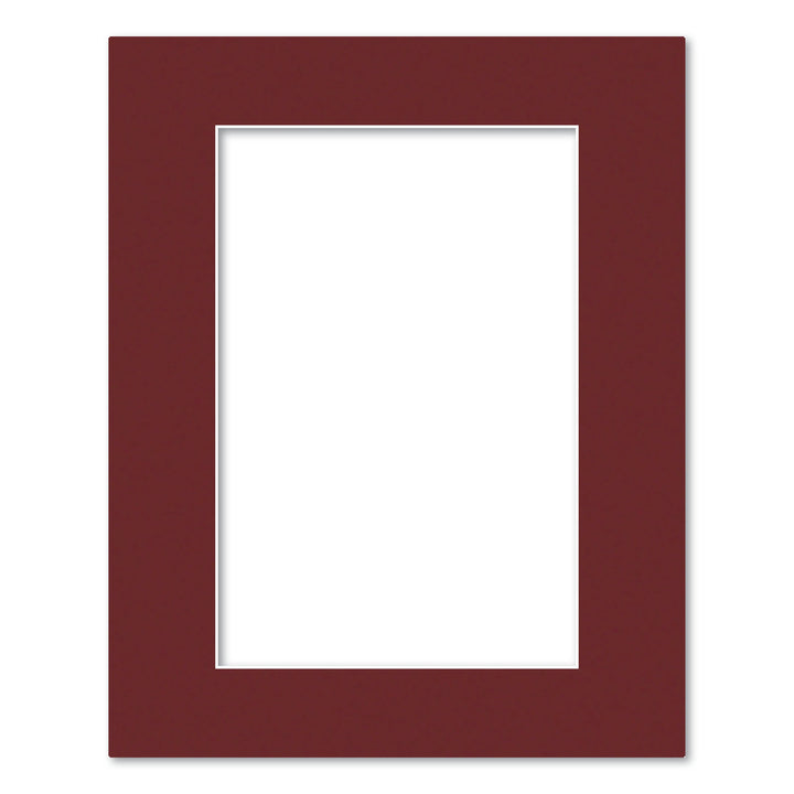 Burgundy Maroon Acid-Free Mat Board 16x20in (40.6x50.8cm) to suit 10x15in (25x38cm) image from our Mat Boards collection by Profile Products (Australia) Pty Ltd