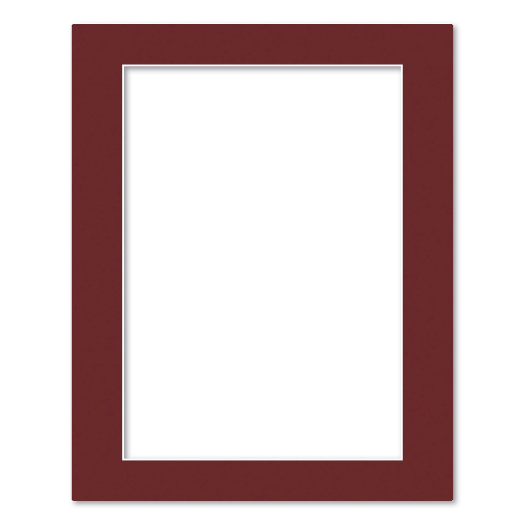 Burgundy Maroon Acid-Free Mat Board 16x20in (40.6x50.8cm) to suit A3 (30x42cm) image from our Mat Boards collection by Profile Products (Australia) Pty Ltd