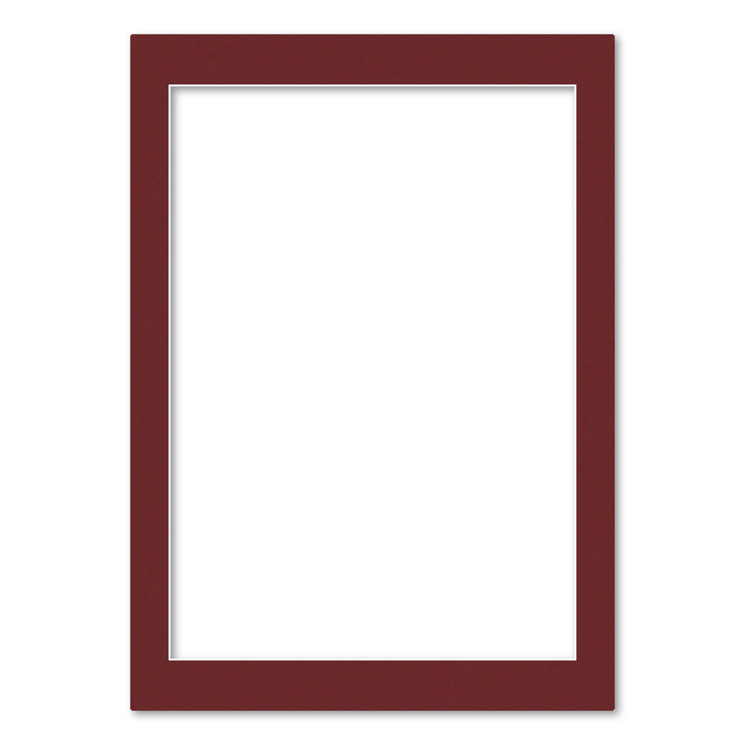 Burgundy Maroon Acid-Free Mat Board 50x70cm to suit A2 (42x59cm) image from our Mat Boards collection by Profile Products (Australia) Pty Ltd