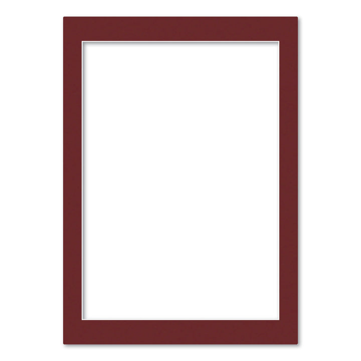 Burgundy Maroon Acid-Free Mat Board 50x70cm to suit A2 (42x59cm) image from our Mat Boards collection by Profile Products (Australia) Pty Ltd