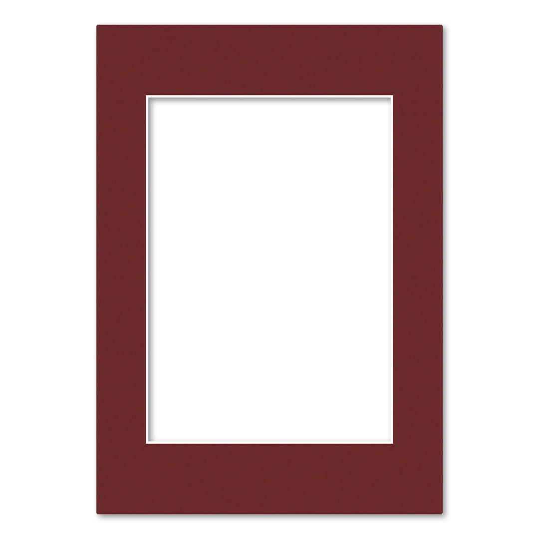 Burgundy Maroon Acid-Free Mat Board A2 (42x59.4cm) to suit A3 (30x42cm) image from our Mat Boards collection by Profile Products (Australia) Pty Ltd