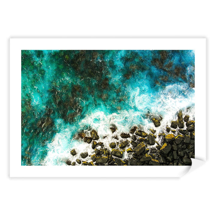 Burleigh Heads 1 Wall Art Print A4 (21 x 29.7cm) / Print Only / White Border from our Australian Made Framed Wall Art, Prints & Posters collection by Profile Products (Australia) Pty Ltd