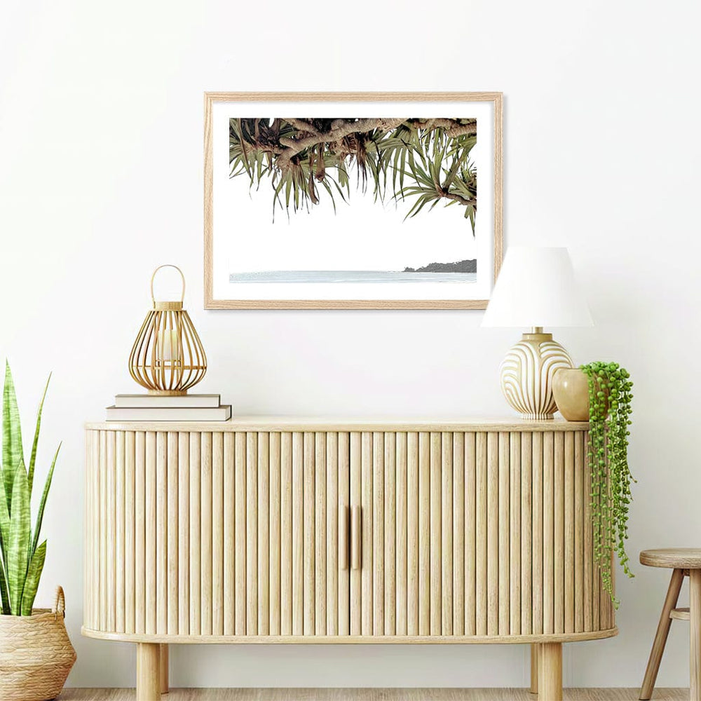 Byron Beach View Wall Art Print from our Australian Made Framed Wall Art, Prints & Posters collection by Profile Products (Australia) Pty Ltd