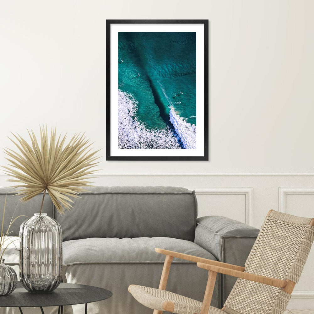 Catching Waves 1 Wall Art Print from our Australian Made Framed Wall Art, Prints & Posters collection by Profile Products (Australia) Pty Ltd