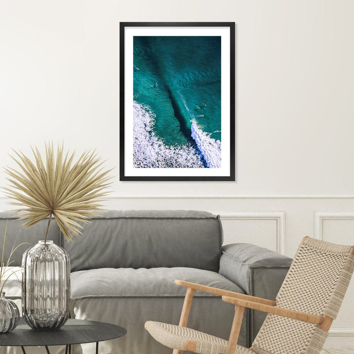 Catching Waves 1 Wall Art Print from our Australian Made Framed Wall Art, Prints & Posters collection by Profile Products (Australia) Pty Ltd