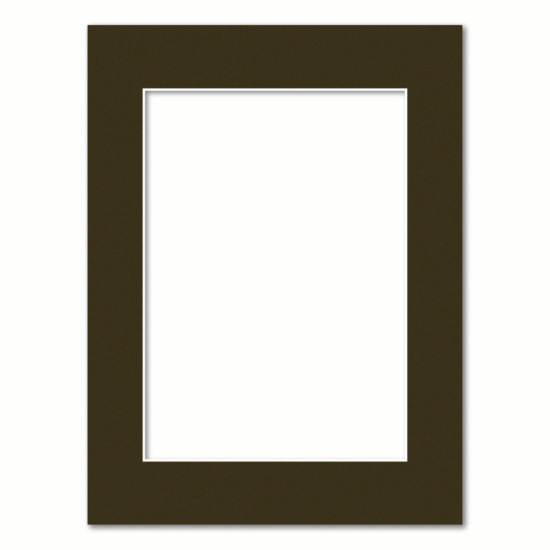 Chocolate Brown Acid-Free Mat Board 30x40cm to suit A4 (21x30cm) image from our Mat Boards collection by Profile Products (Australia) Pty Ltd