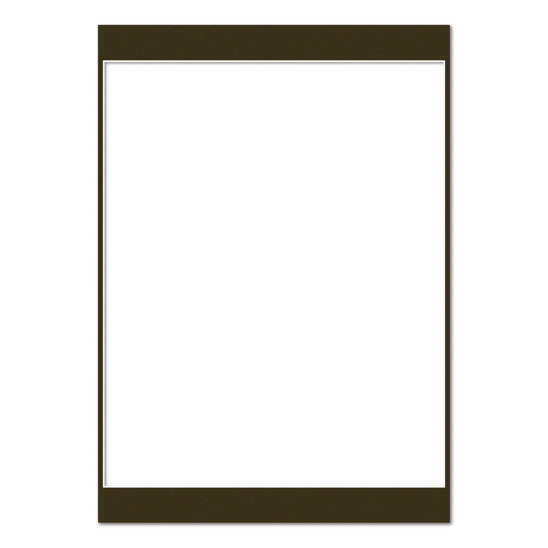 Chocolate Brown Acid-Free Mat Board A2 (42x59.4cm) to suit 16x20in (40.6x50.8cm) image from our Mat Boards collection by Profile Products (Australia) Pty Ltd
