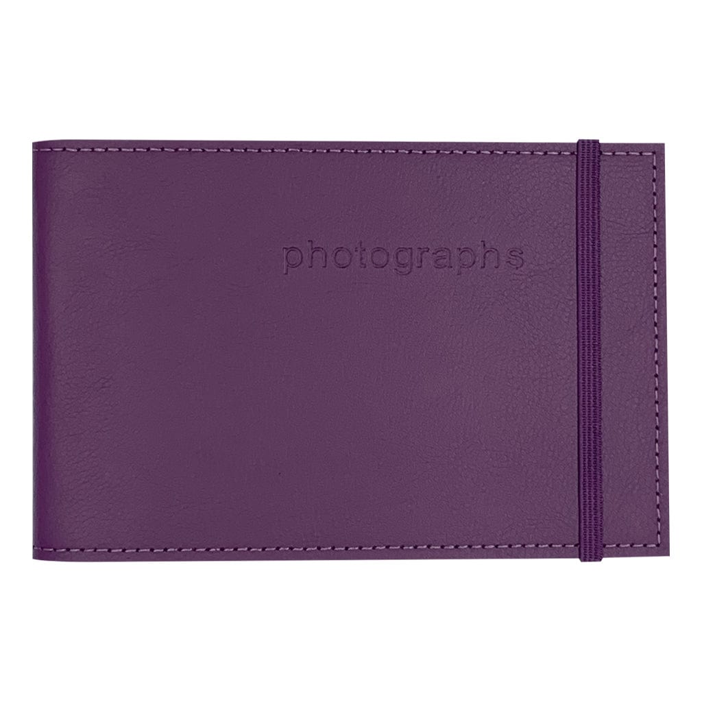 Citi Leather Aubergine Pocket Brag Book Photo Wallet from our Photo Albums collection by Profile Products (Australia) Pty Ltd