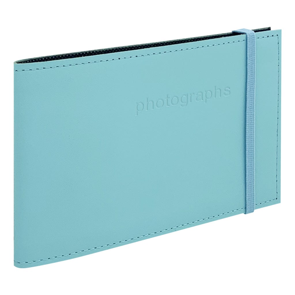 Citi Leather Baby Blue Pocket Brag Book Photo Wallet from our Photo Albums collection by Profile Products (Australia) Pty Ltd