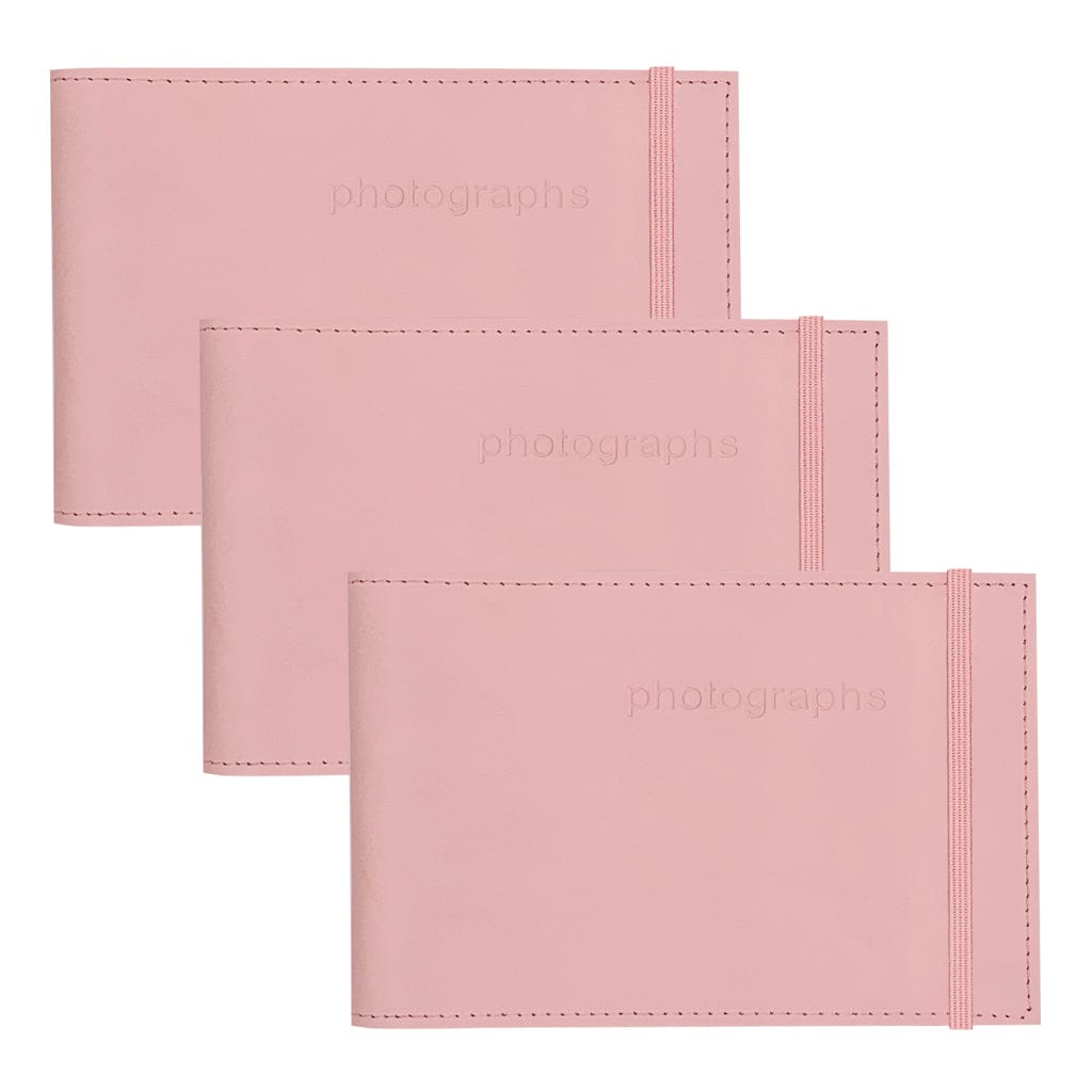 Citi Leather Baby Pink Pocket Photo Wallet - 3 Pack Bundle from our Photo Albums collection by Profile Products (Australia) Pty Ltd