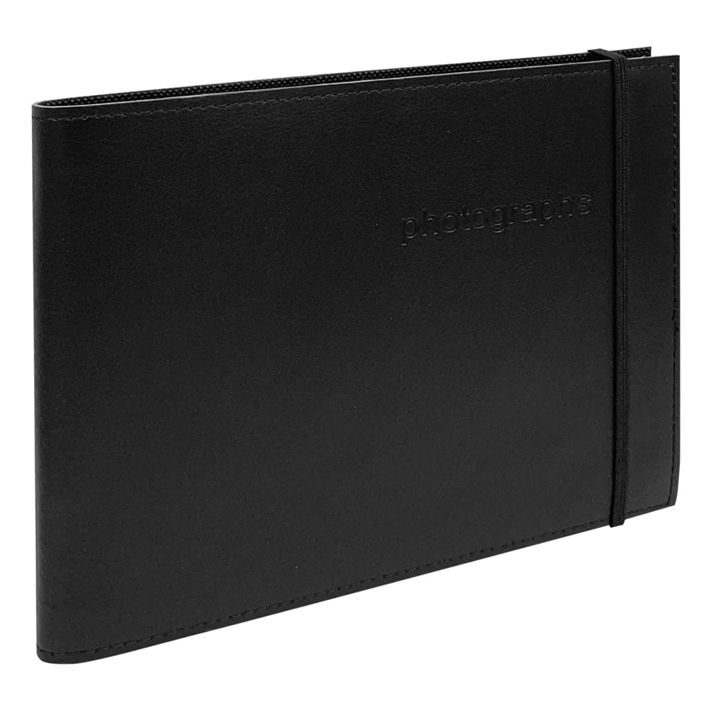 Citi Leather Black Large 6x8in Pocket Brag Book Photo Wallet from our Photo Albums collection by Profile Products (Australia) Pty Ltd