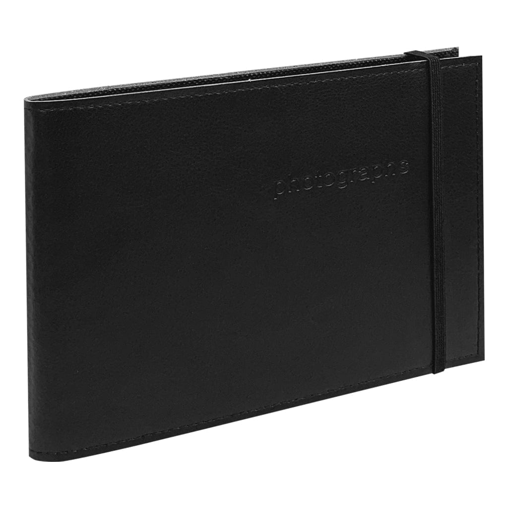 Citi Leather Black Medium 5x7in Pocket Brag Book Photo Wallet from our Photo Albums collection by Profile Products (Australia) Pty Ltd