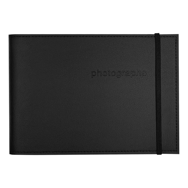 Citi Leather Black Medium 5x7in Pocket Brag Book Photo Wallet from our Photo Albums collection by Profile Products (Australia) Pty Ltd