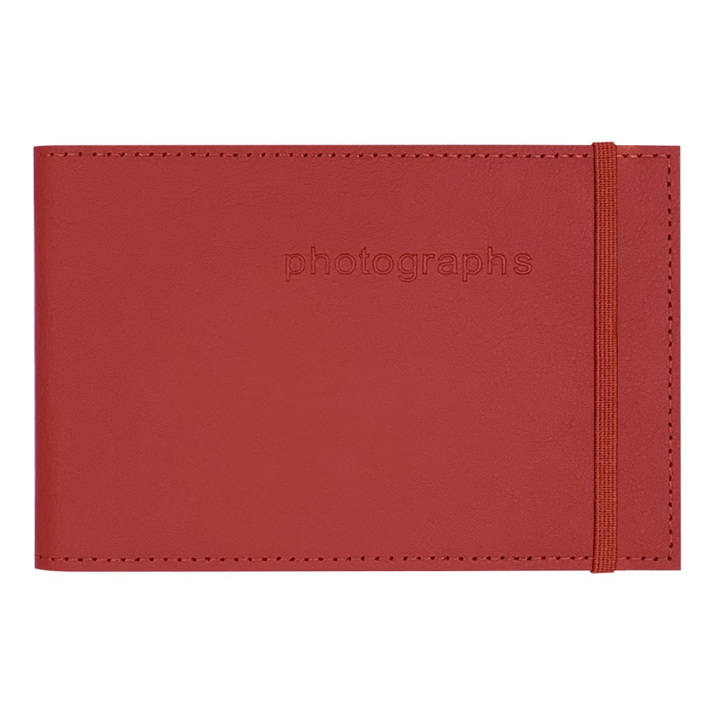 Citi Leather Red Pocket Brag Book Photo Wallet from our Photo Albums collection by Profile Products (Australia) Pty Ltd