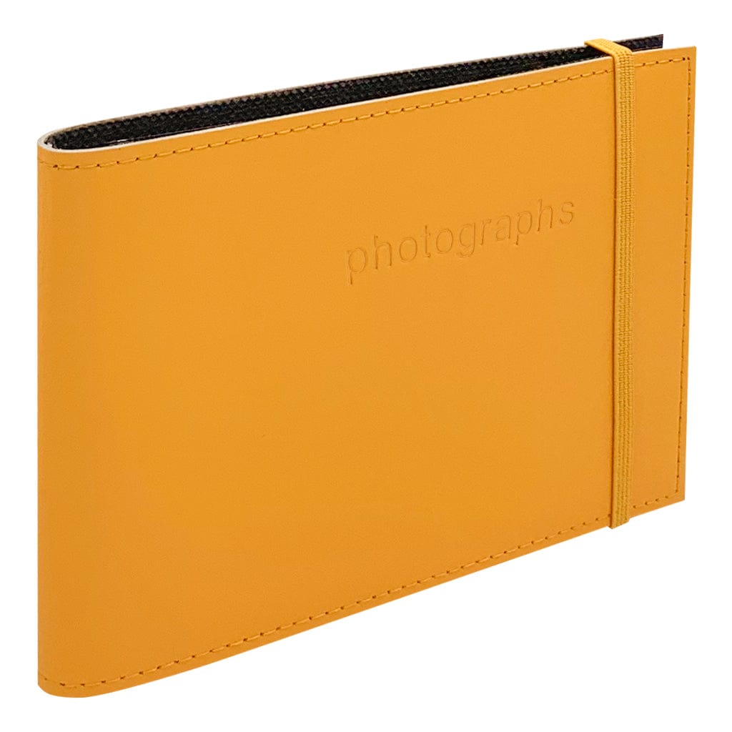 Citi Leather Saffron Pocket Brag Book Photo Wallet from our Photo Albums collection by Profile Products (Australia) Pty Ltd