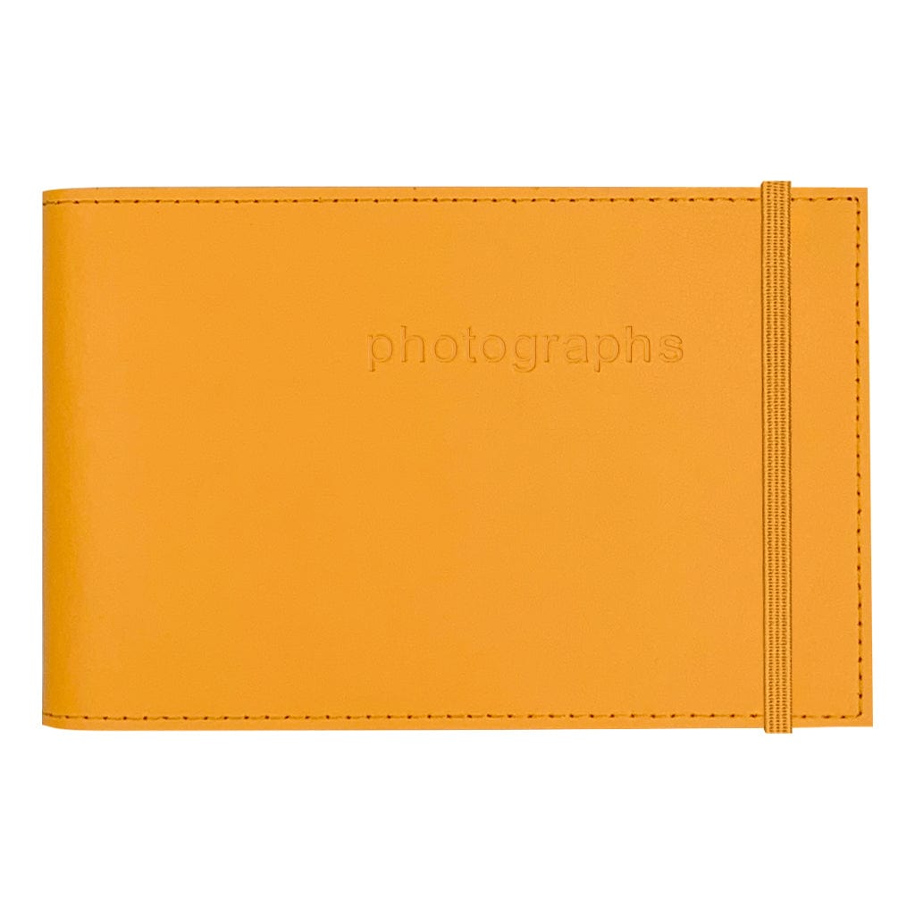 Citi Leather Saffron Pocket Brag Book Photo Wallet from our Photo Albums collection by Profile Products (Australia) Pty Ltd