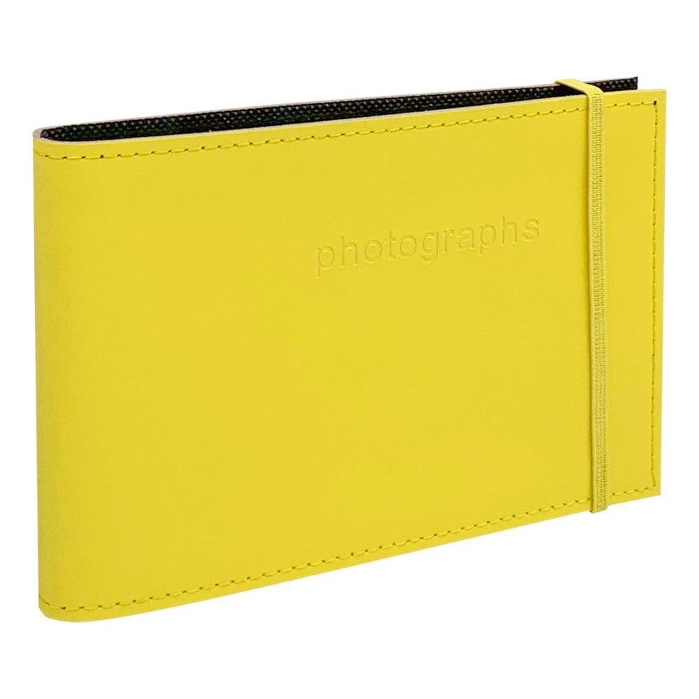 Citi Leather Vibrant Yellow Pocket Brag Book Photo Wallet from our Photo Albums collection by Profile Products (Australia) Pty Ltd