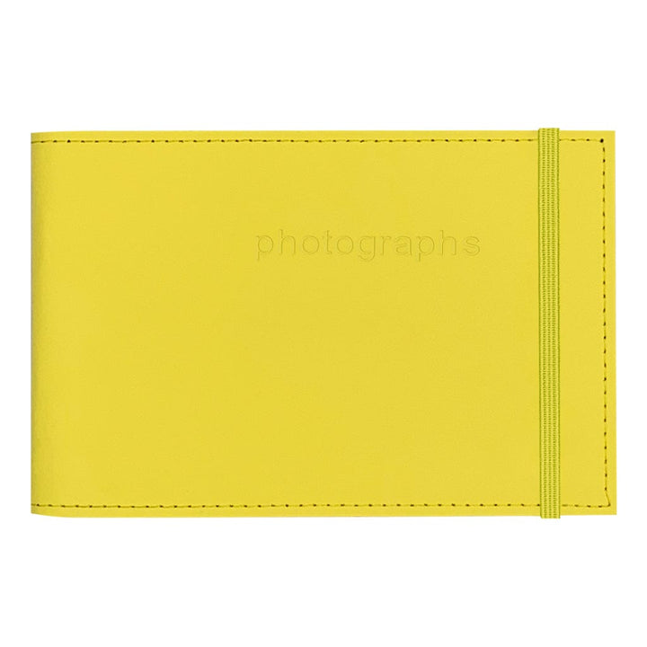 Citi Leather Vibrant Yellow Pocket Brag Book Photo Wallet from our Photo Albums collection by Profile Products (Australia) Pty Ltd