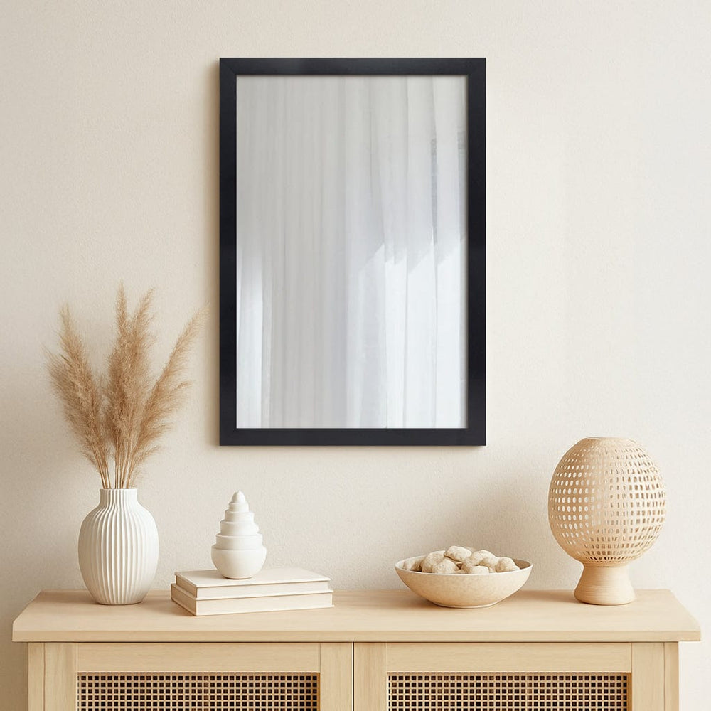 Classic Black Framed Mirror – 16x24 Inch Wall Mirror from our Australian Made Picture Frames collection by Profile Products (Australia) Pty Ltd