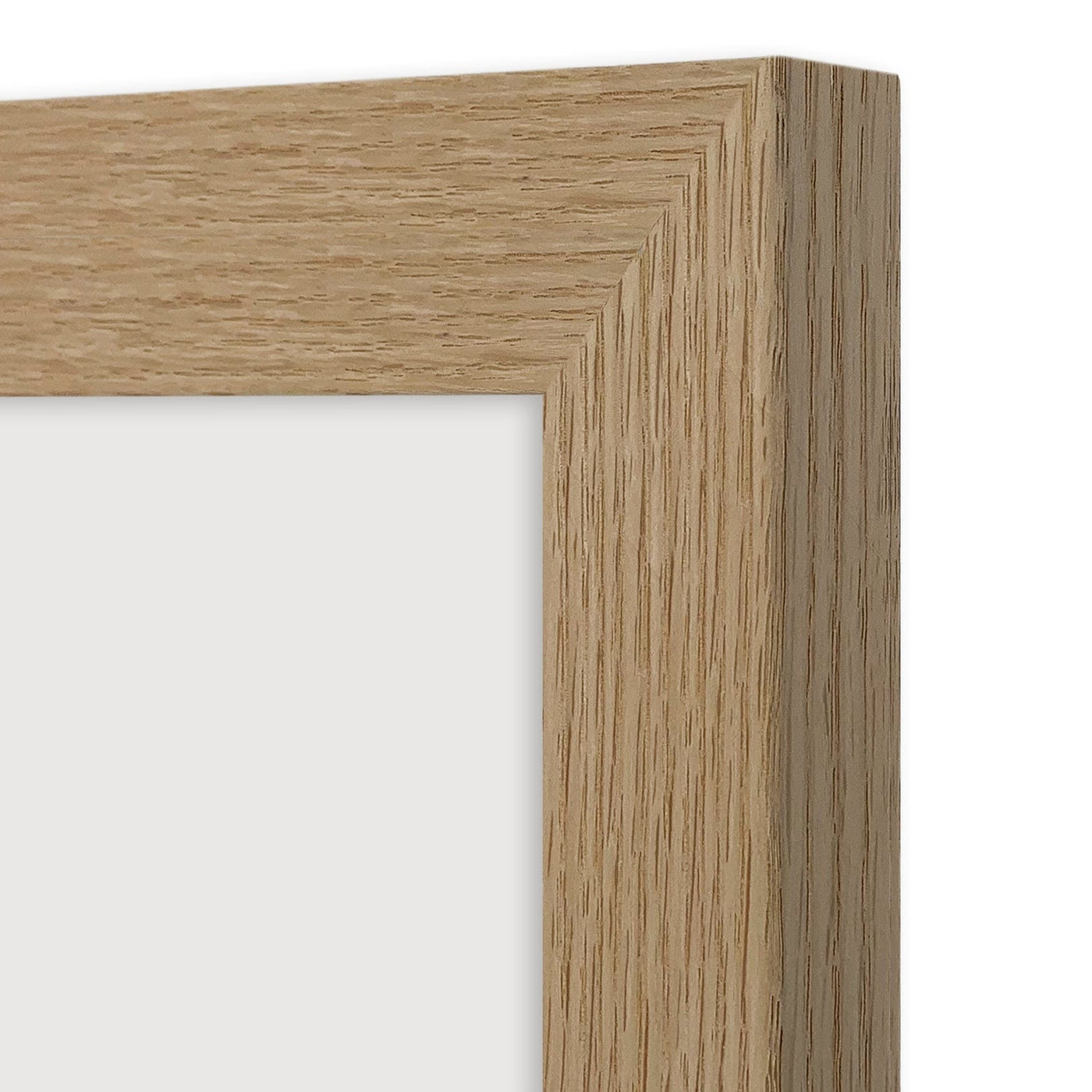 Classic Natural Oak A1 Picture Frame to suit A2 image from our Australian Made A1 Picture Frames collection by Profile Products Australia