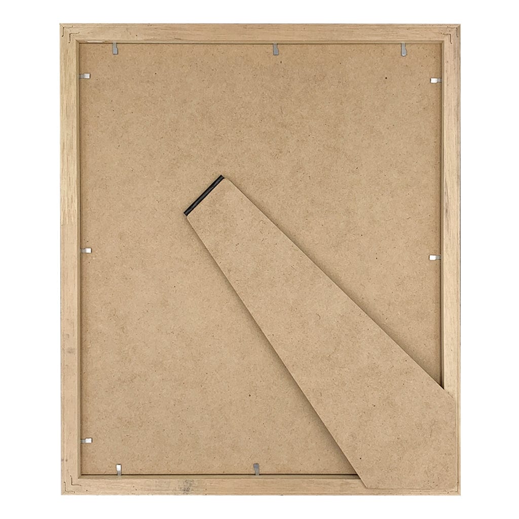 Classic Natural Oak Framed Mirror – 10x12 Inch Tabletop Display from our Australian Made Picture Frames collection by Profile Products (Australia) Pty Ltd