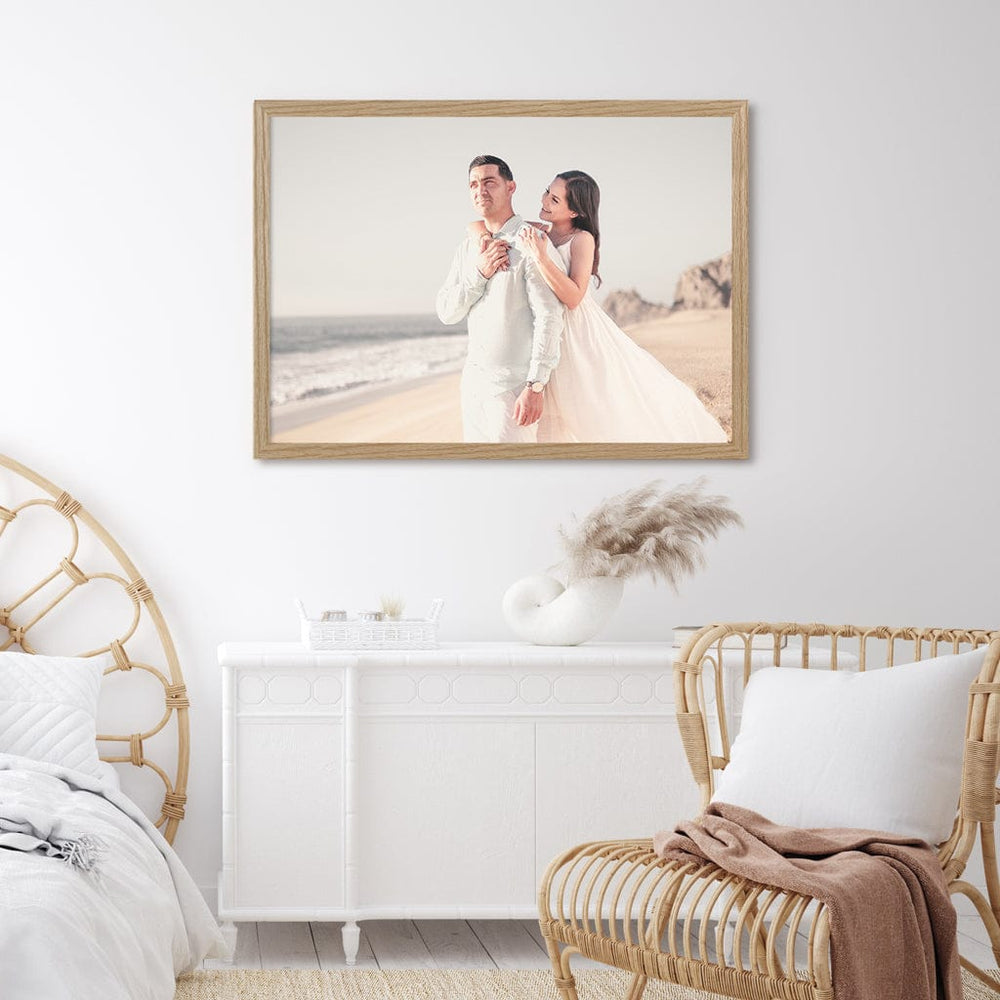 Classic Natural Oak Poster Frame from our Australian Made Picture Frames collection by Profile Australia