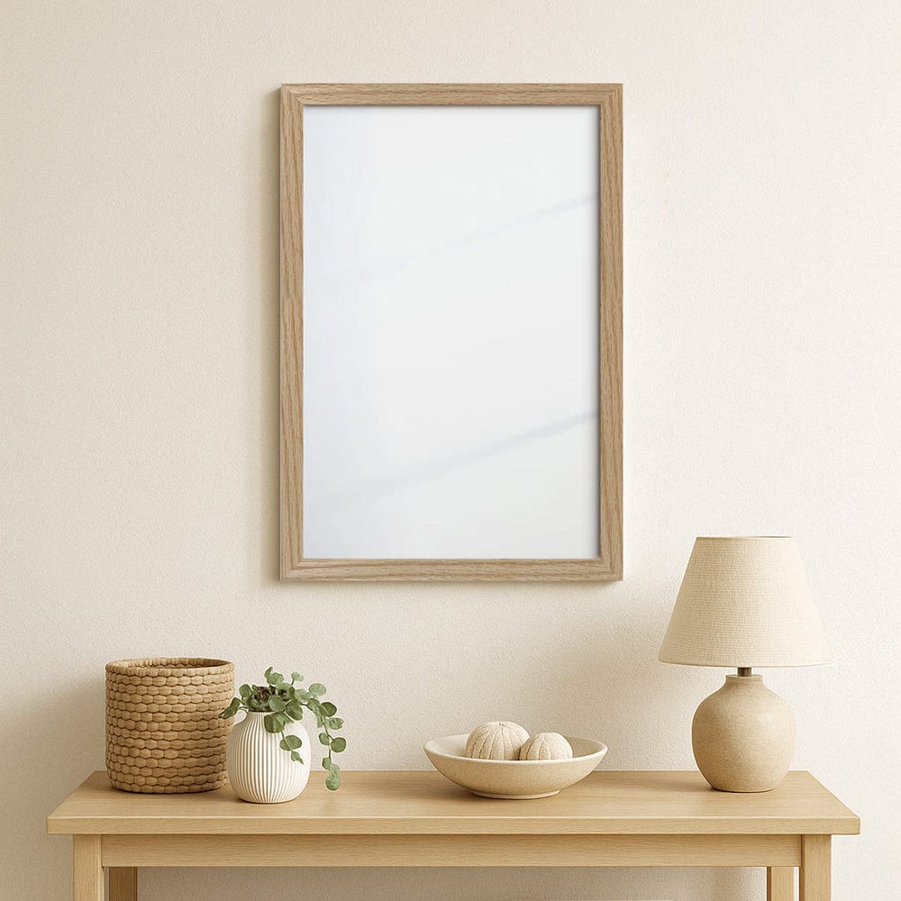 Classic Oak Framed Mirror – 16x24 Inch Wall Mirror from our Australian Made Picture Frames collection by Profile Products (Australia) Pty Ltd