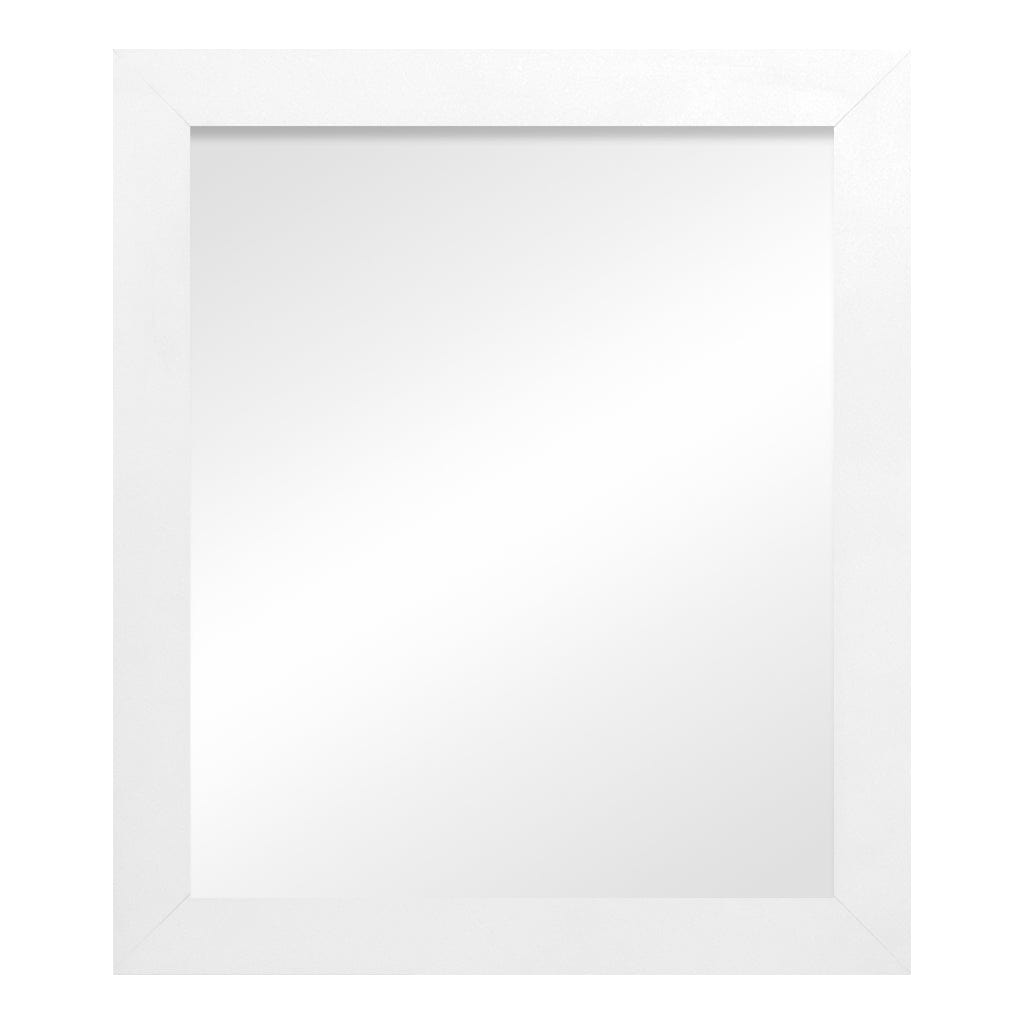 Classic White Framed Mirror – 10x12 Inch Tabletop Display from our Australian Made Picture Frames collection by Profile Products (Australia) Pty Ltd