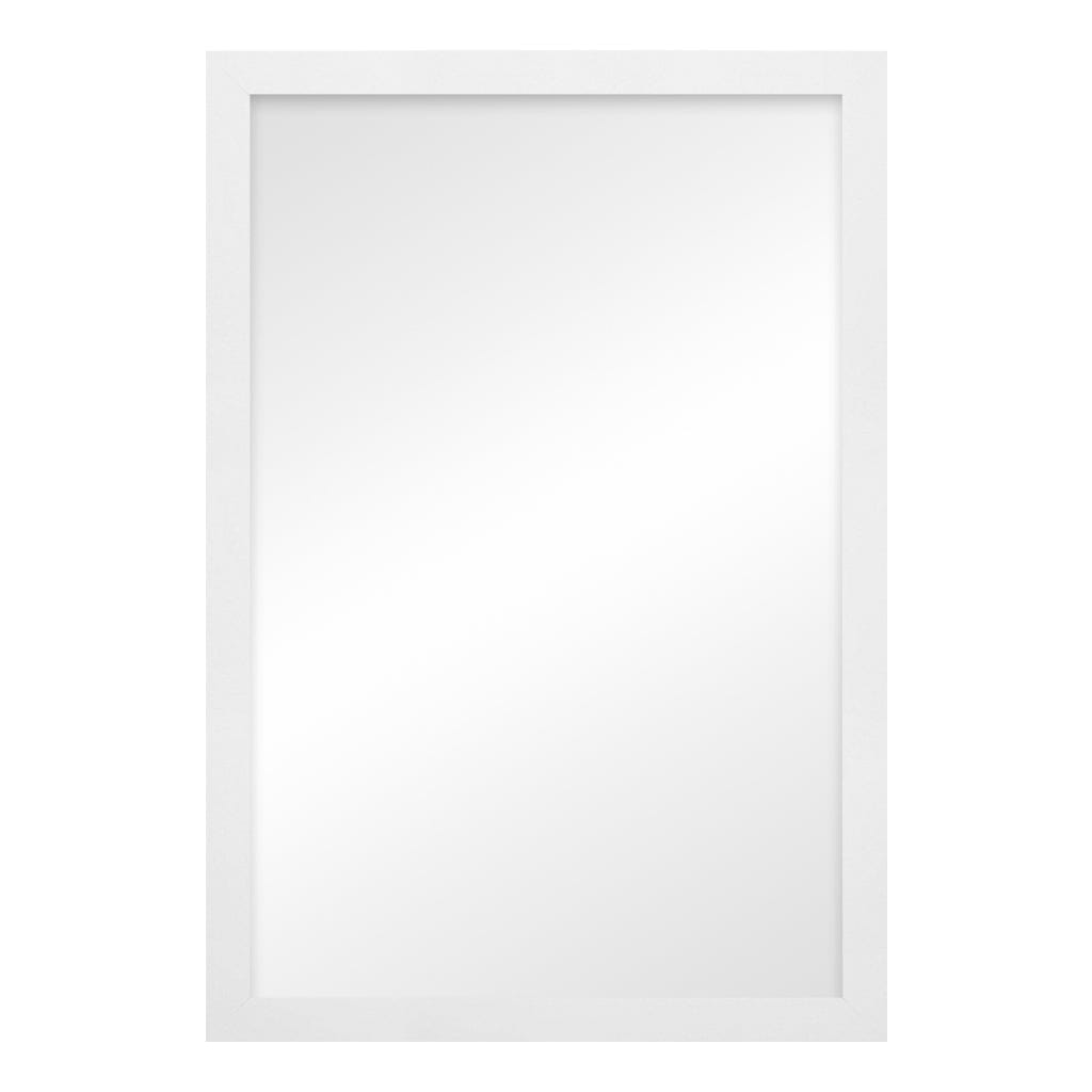 Classic White Framed Mirror – 16x24 Inch Wall Mirror from our Australian Made Picture Frames collection by Profile Products (Australia) Pty Ltd