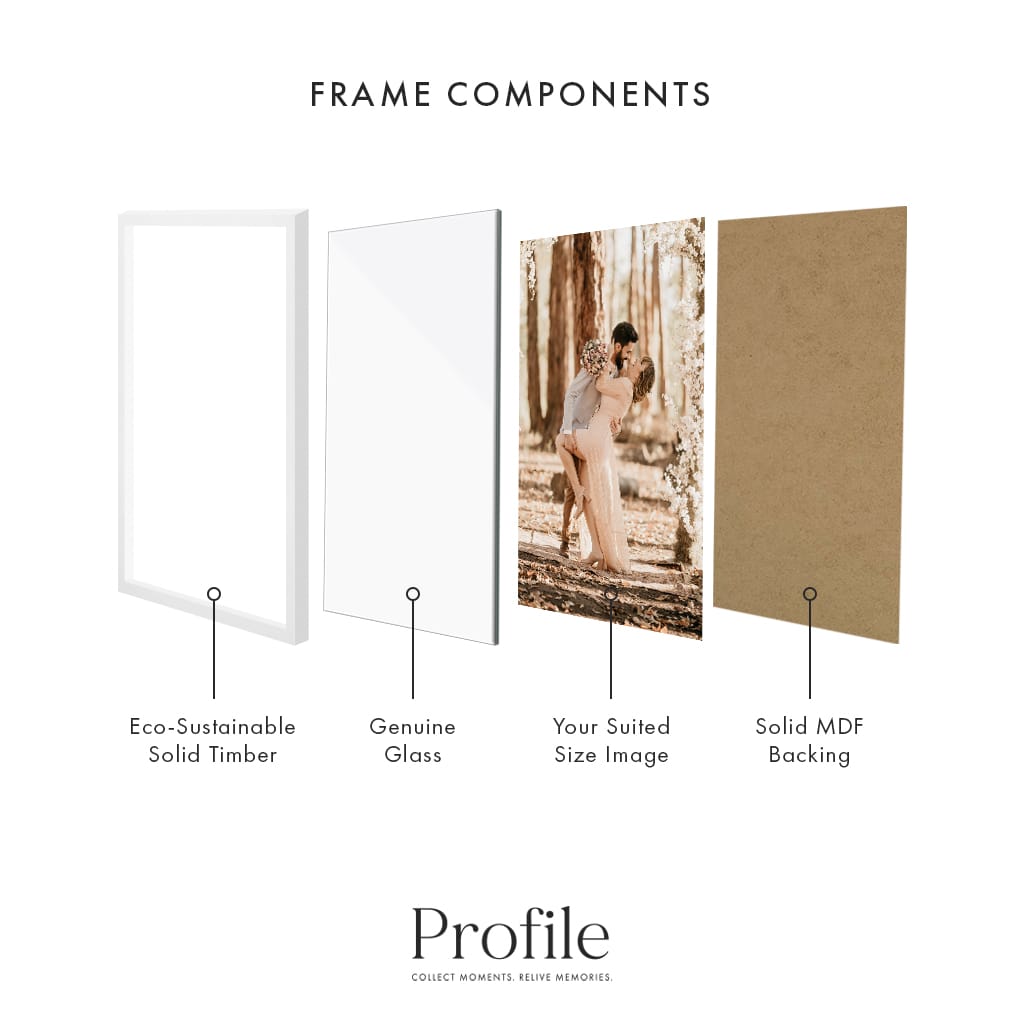 White A2 Poster Frame Set | 2 Pack | Australian Made – Profile Australia