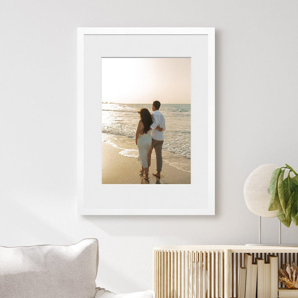 Classic White Timber Poster Picture Frame from our Australian Made Picture Frames collection by Profile Australia