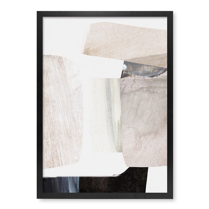 Clay 2 Abstract Wall Art Print by Dan Hobday A4 (21 x 29.7cm) / Matte Black Frame / No Border from our Australian Made Framed Wall Art, Prints & Posters collection by Profile Products (Australia) Pty Ltd