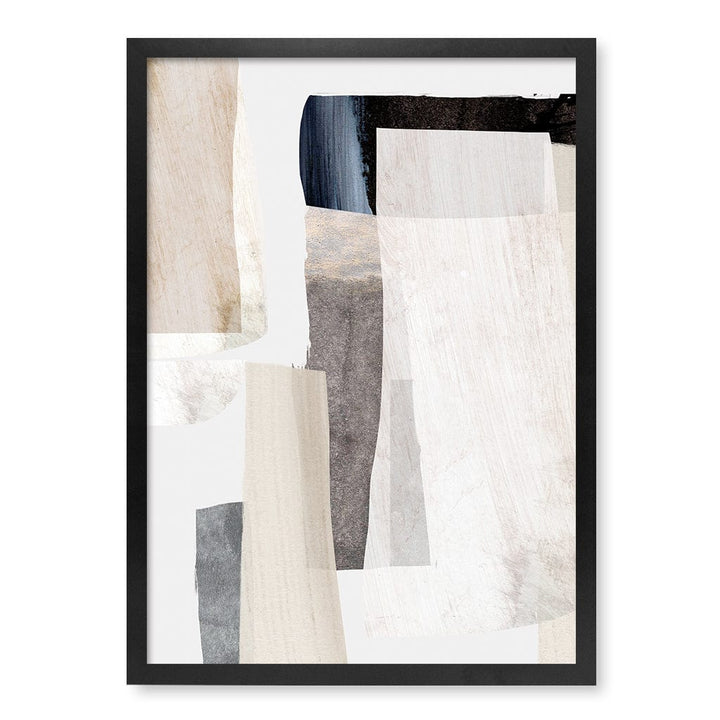 Clay No2 Abstract Wall Art Print by Dan Hobday A4 (21 x 29.7cm) / Matte Black Frame / No Border from our Australian Made Framed Wall Art, Prints & Posters collection by Profile Products (Australia) Pty Ltd