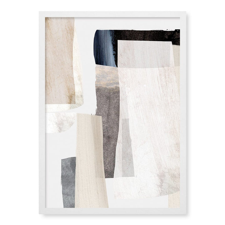Clay No2 Abstract Wall Art Print by Dan Hobday A4 (21 x 29.7cm) / Matte White Frame / No Border from our Australian Made Framed Wall Art, Prints & Posters collection by Profile Products (Australia) Pty Ltd