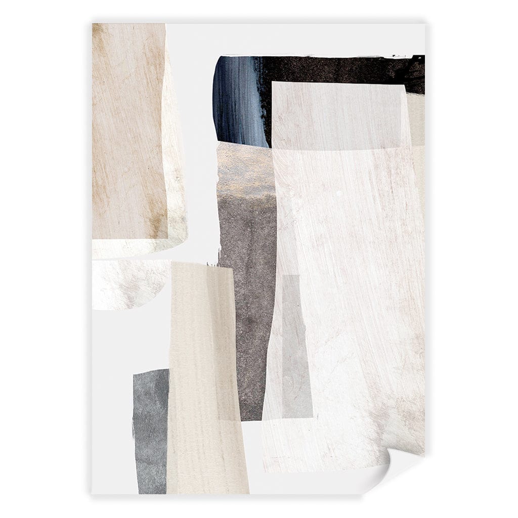 Clay No2 Abstract Wall Art Print by Dan Hobday A4 (21 x 29.7cm) / Print Only / No Border from our Australian Made Framed Wall Art, Prints & Posters collection by Profile Products (Australia) Pty Ltd