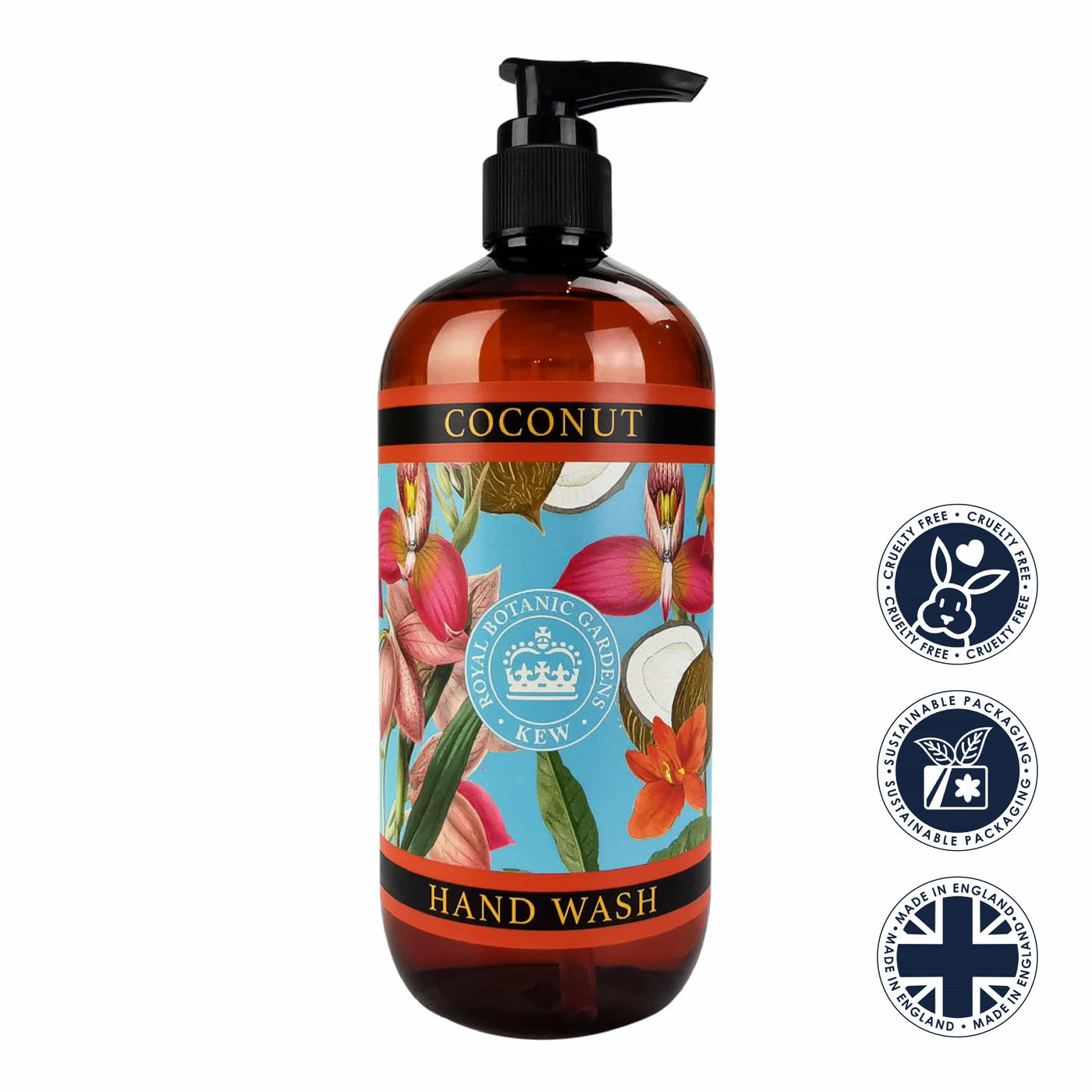 Coconut Hand Wash - Kew Gardens Collection from our Liquid Hand & Body Soap collection by The English Soap Company