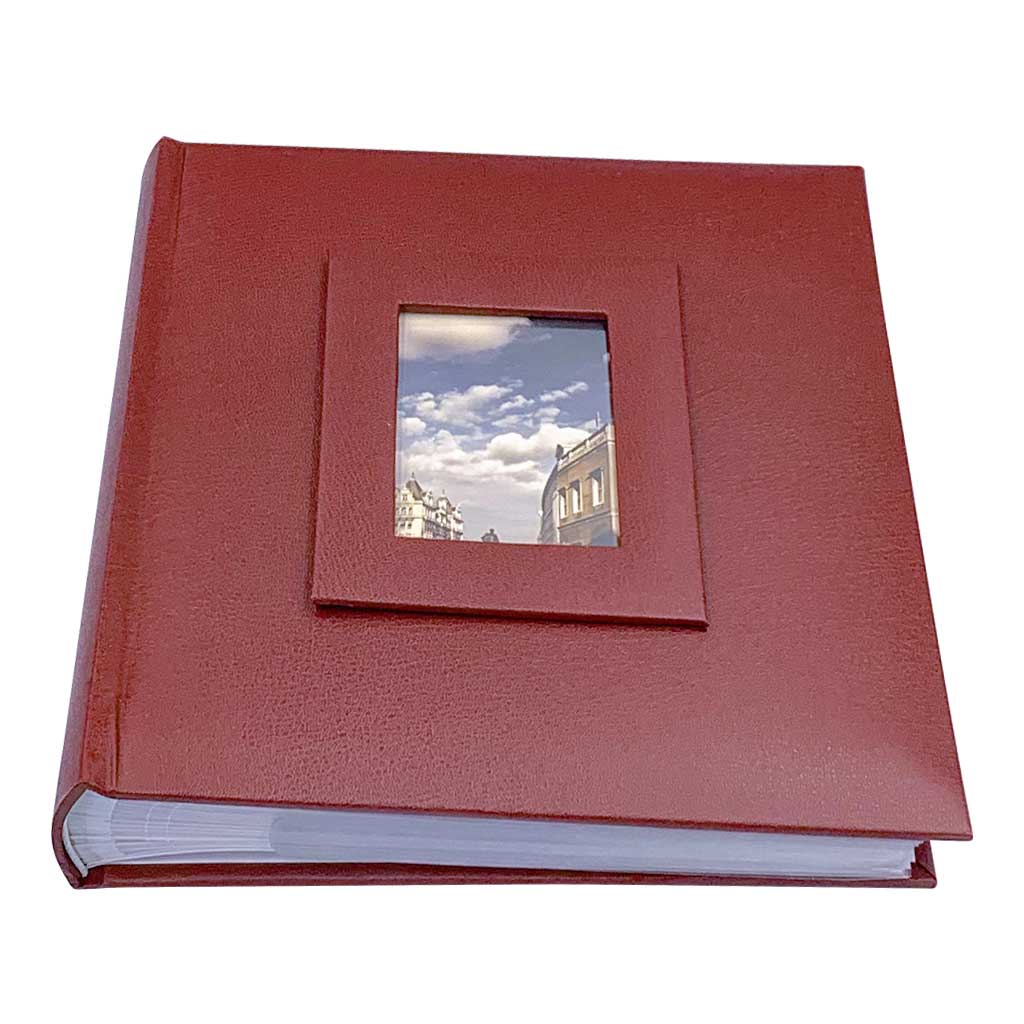 Concerto Red Slip-in Photo Album 200 Photos Value Pack (2 pack bundle) from our Photo Albums collection by Profile Products (Australia) Pty Ltd