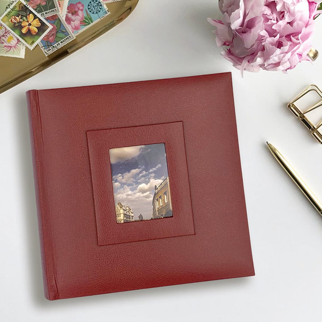 Concerto Red Slip-in Photo Album 200 Photos Value Pack (2 pack bundle) from our Photo Albums collection by Profile Products (Australia) Pty Ltd