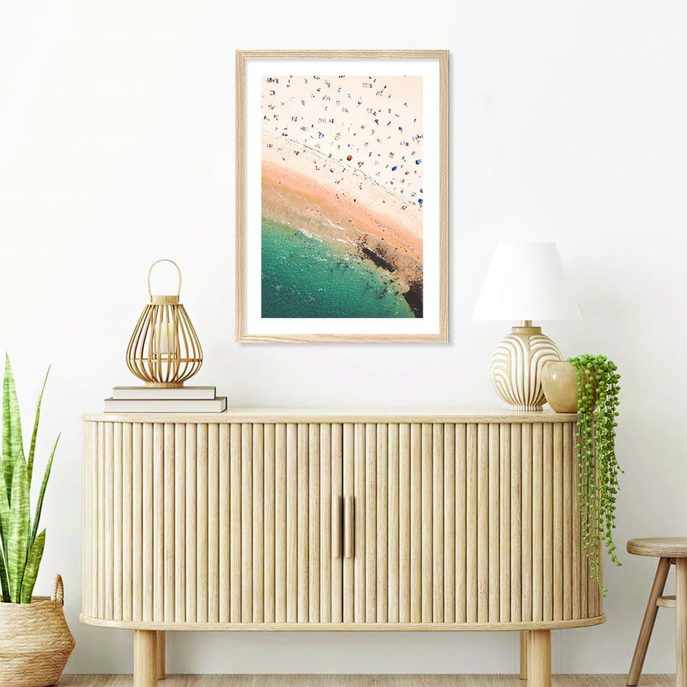 Coogee Beach Life Wall Art Print from our Australian Made Framed Wall Art, Prints & Posters collection by Profile Products (Australia) Pty Ltd