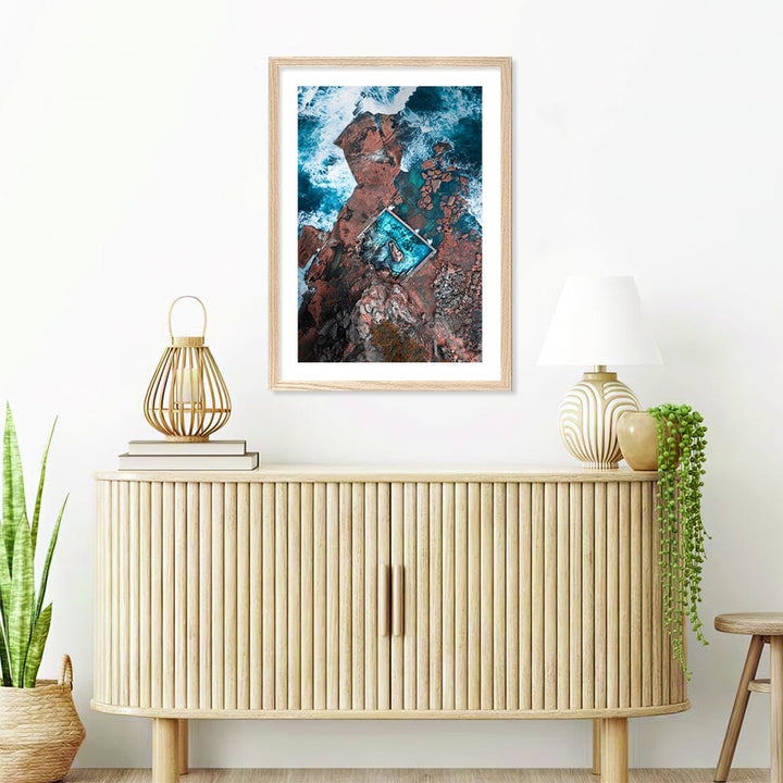 Curl Curl Ocean Pool 1 Wall Art Print from our Australian Made Framed Wall Art, Prints & Posters collection by Profile Products (Australia) Pty Ltd