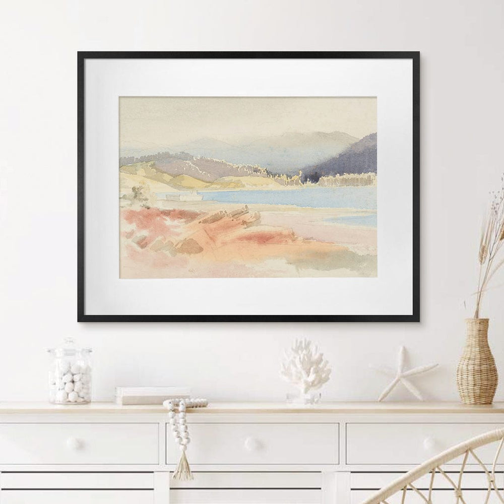 Decorator Black Artist Watercolour Frame Full Sheet Imperial from our Australian Made Picture Frames collection by Profile Products (Australia) Pty Ltd