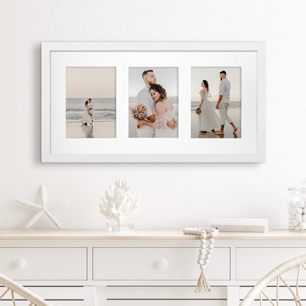 Decorator Gallery Collage Photo Frame - 3 Photos (6x8in) from our Australian Made Collage Photo Frame collection by Profile Products Australia