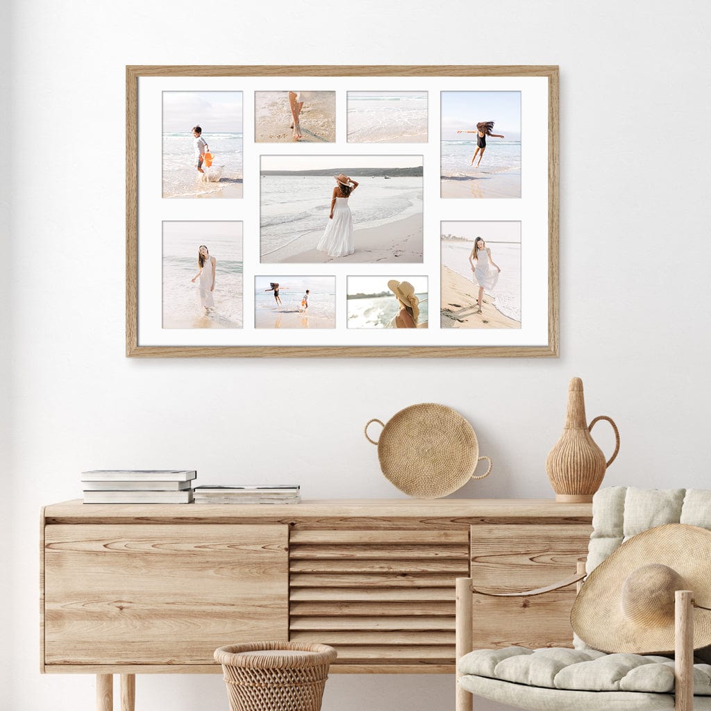 Decorator Gallery Collage Photo Frame - 9 Photos (Multi) from our Australian Made Collage Photo Frame collection by Profile Products Australia
