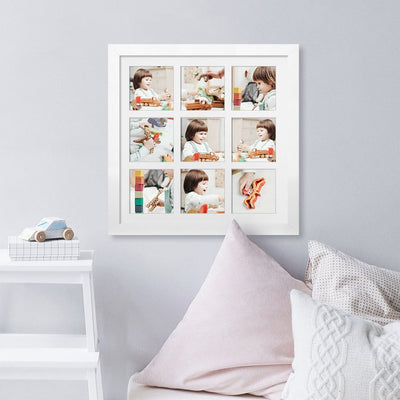 Decorator Insta Square Collage Photo Frame - 9 Photos (5x5in) from our Australian Made Collage Photo Frame collection by Profile Products Australia