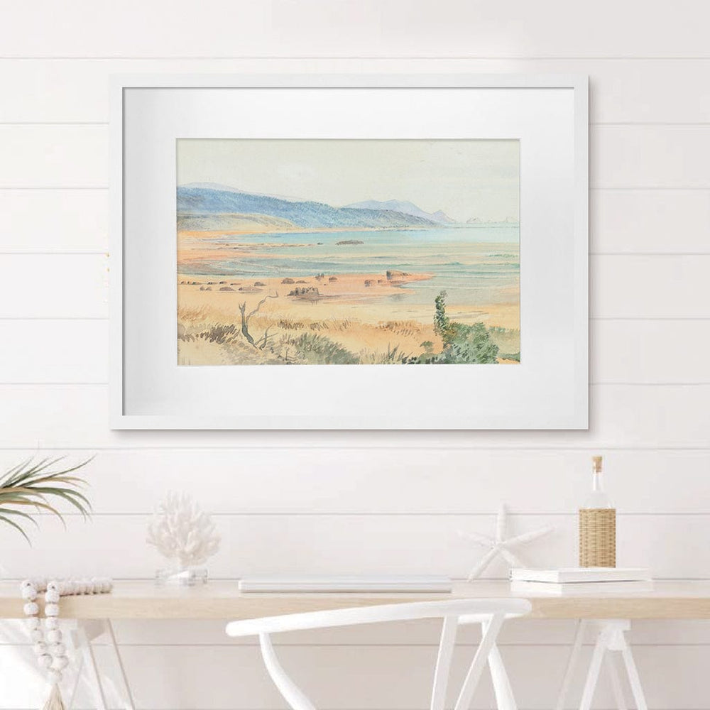 Decorator White Artist Watercolour Frame Half Sheet Imperial from our Australian Made Picture Frames collection by Profile Products (Australia) Pty Ltd