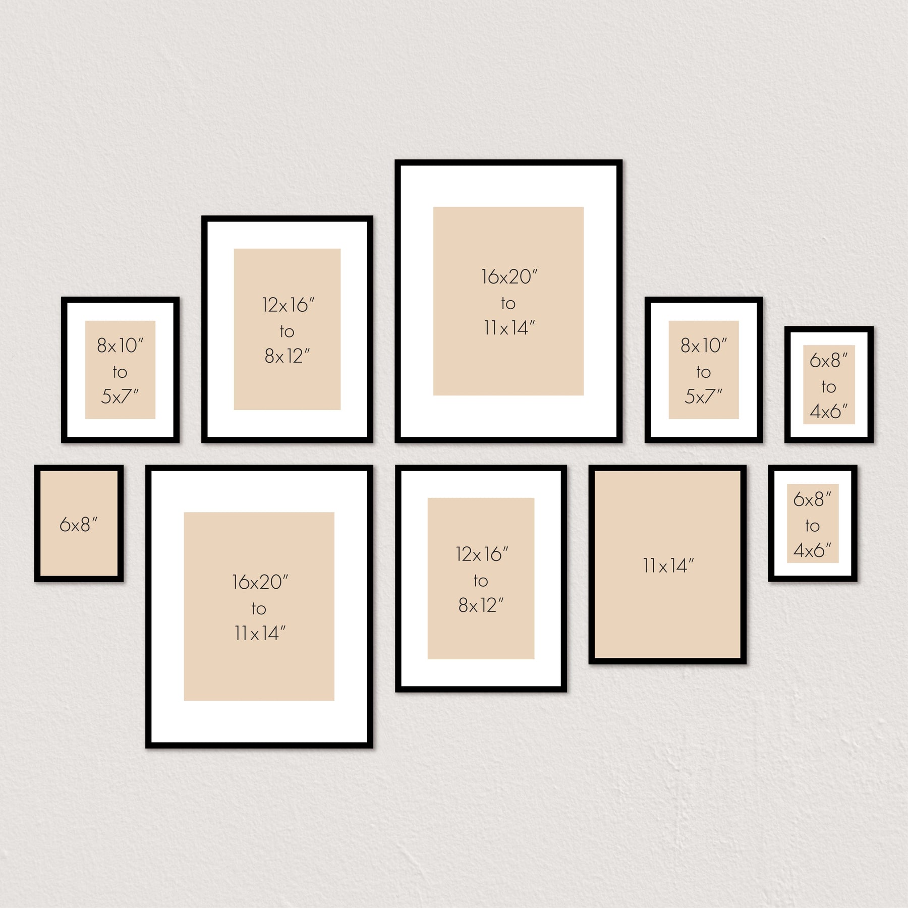 Photo Wall Frame Set | Australian Made | Gallery Wall Frames – Profile ...